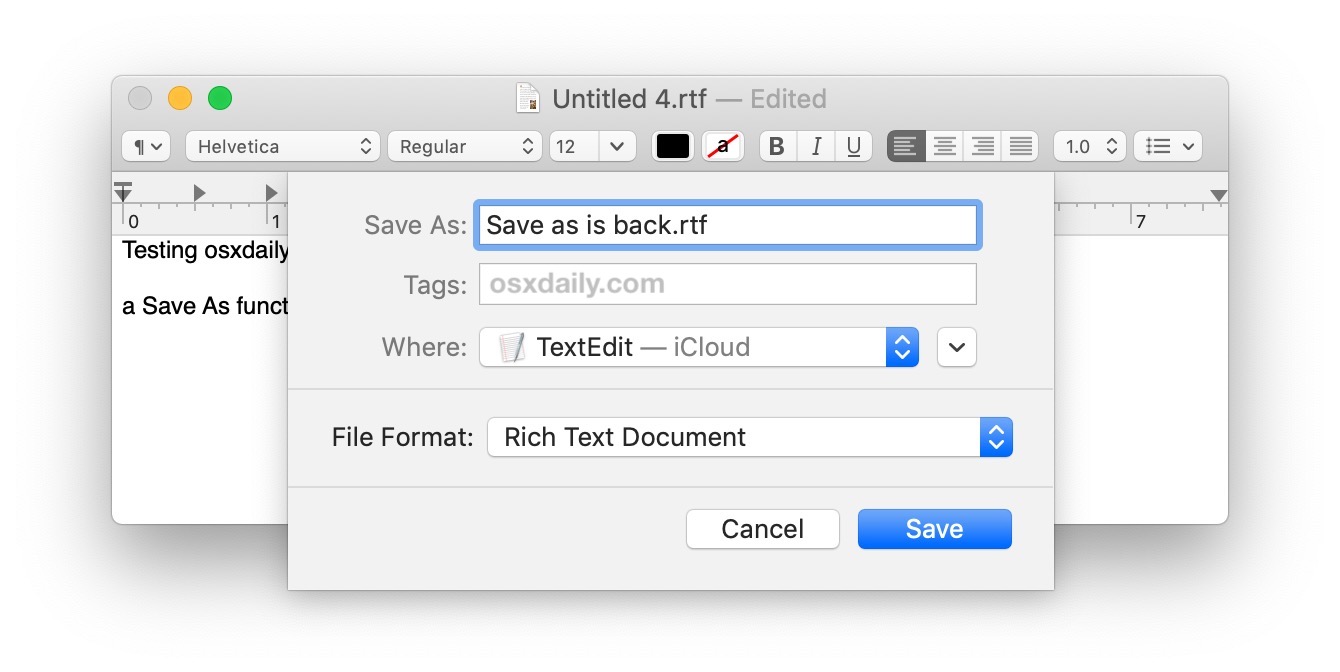 document programs for mac